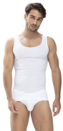 Mey Herren Unterhemd - Shirt mit schmalen Trägern - 100% Pima-Baumwolle - Serie Casual Cotton - 49000