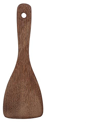 Spatule en Bois, Spatule à Frire, Spatule à Frire de Cuisine, Spatule en Bois sans Bâton, Pelle à Frire, Outil de Cuisine, Pelle à Riz Frit, Ustensiles pour la Friture(demi-cercle)