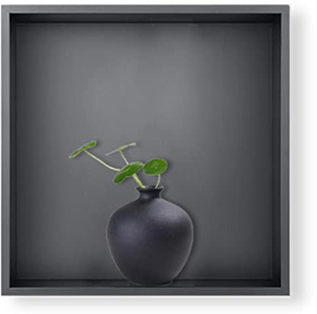 Niche de douche en acier inoxydable, Étagère de rangement pour salle de bain encastrée Porte-savon de niche pour shampooing, Accessoire de salle de bain mural pour organisateur de rangement moderne