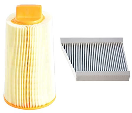 ZUMLED Auto Motor Luftfilter Innenraumfilter Kompatibel mit Mercedes-Benz E200 W211 1.8T E200K W211 E200K W211 1.8T 2005-2009 2710940204 2118300018