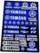 Yamaha Racing YZ YZF A3 Sticker Aufkleberset Set