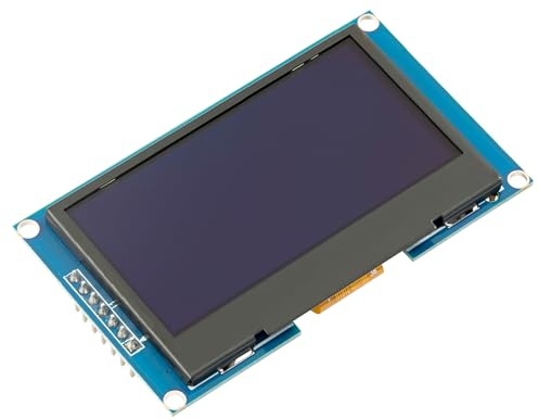AZDelivery 2,42 128X64-OLED-Anzeigemodul SPI - 2.42 Zoll OLED Bildschirm kompatibel mit Arduino UNO R3 - Weiße Schrift OLED
