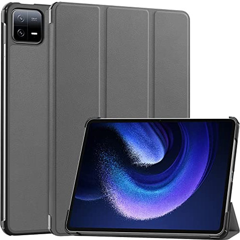 Funda para tablet Xiaomi Pad 6 de 11 pulgadas (color: gris)