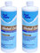 Pool Mate Lot de 2 inhibiteurs minéraux concentrés pour métaux et inhibiteurs minéraux, détachant pour métaux de piscine, fabriqué aux États-Unis