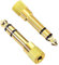 Headphone Jack Adapter 6.35mm Male 1/4 inch to 3.5mm Female 1/8 inch Aux Plug Converter Audio Stereo Adaptor Gold Plated for Keyboard Digital Piano Amplifier Earphone