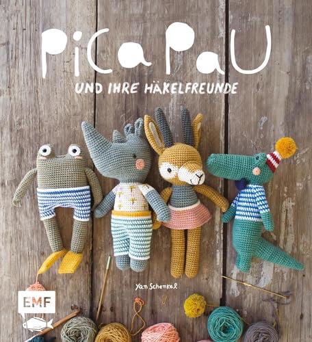 Pica Pau und ihre Häkelfreunde – Band 1: Alpaka, Panda, Otter und Co. häkeln