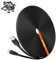 weishan 30ft USB C Cable Compatible with Ring Pan-Tilt Indoor Cam 2024 Release Security Camera - 9m Type-C Long Power Extension Flat Charging Cord, Black