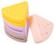 Healeved 12pcs Silicone Makeup Sponge Holder Case Triangle Powder Puff Travel Case Foundation Puff Holder