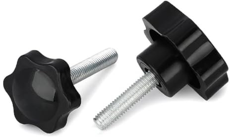 Vite a mano Torx M5/M6/M8 Manopola a sei stelle Bullone con maniglia a testa in plastica, 5 pezzi, M5x25-dk32