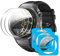 Rojeuinn Proteggi Schermo in Vetro Temperato in 3 Pezzi con Posizionamento per Huawei Watch GT 5 / GT 5 Pro 46mm 2024, Senza Bolle, Resistente ai Graffi.