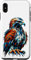 Polygon Art Hawk Hawks Case for iPhone XS Max