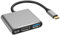 USB C to HDMI Adapter, 3-in-1 Type-C Multiport Converter with 4K HDMI Output, 100W PD Fast Charging & USB 3.0 Port for MacBook Pro, iPad Pro, Samsung Galaxy, Surface, Chromebook & More
