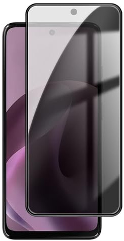 Wigento 2x Privacy Schutzglas für Motorola Moto G17 / G15 / Power, Displayschutz Glas mit 9H Härte, Blickschutz 28°, Anti Fingerabdruck, kratzfest, passgenau