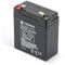 Tecnid by Velamp Batteria al Piombo Ermetica Ricaricabile 4V 3Ah - Attacchi Faston F1 - Ideale per Sistemi di Backup, Allarme, Videosorveglianza, Antincendio, Domotica e UPS