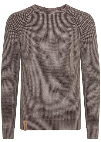 Indicode IDRockford Herren Pullover, L, Dark Brown (020)