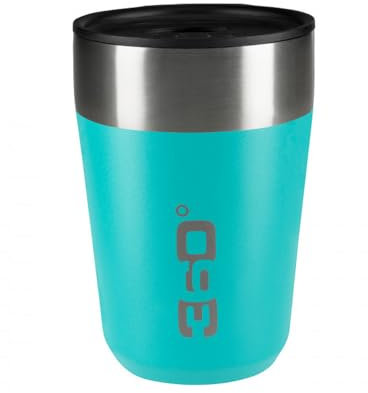 360 Degrees Isolierbecher, für Erwachsene, Uni, Türkisblau, Einheitsgröße