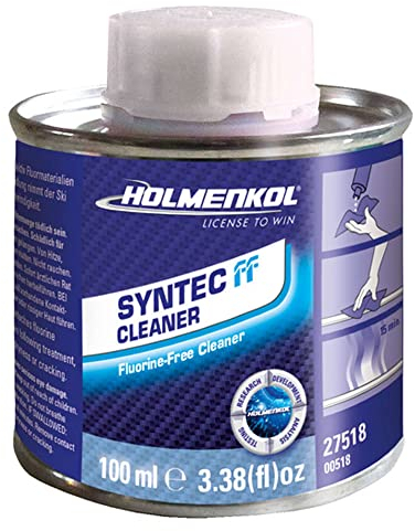Holmenkol Syntec FF Cleaner fluorfreier Spezialreiniger und Wachsentferner für Skiwachs 100 ml