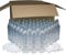 BALLIIHOO Pack Of 40 x 500ml Clear PET Plastic Bottles With White Caps