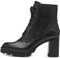 Tamaris Damen Schnürstiefel, Frauen Stiefel,TOUCHit-Fußbett,uebergangsschuhe,schnürboots,halbstiefel,schnürung,Boots,Black,39 EU