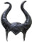 Vliebb Maleficent Hörner Frauen Kostüm Halloween Kopfschmuck Latex Hörner Mottoparty Kostümparty Böse Königin Damen Cosplay