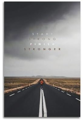 Terp Motivationsposter, Wandkunst, Filme und Musik, Poster, Geschenk für Freunde, Schlafzimmer, Wohnzimmer, Dekoration, modern, ästhetisch, 30 x 45 cm, ungerahmt
