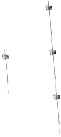 SHINEOFI 4pcs Gauge Model Train Lamp Road Signal Light Model Flashing Lights Led Miniature Signals for Scenery