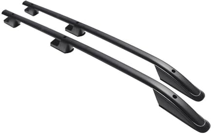 Alu Dachreling Querträger für VW Caravelle T5 2003-2015 Langer L2 Schwarz