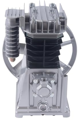 LUNICASHA Kompressor Aggregat, 2 Zylinder Kolben Kompressor, 3HP Luftkompressor Pumpenkopf, Flüsterkompressor für die Chemische Industrie, 2.2KW, 250L/min