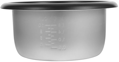 Alipis Olla Con Revestimiento Para Olla Arrocera Ollas De Repuesto Para Olla Arrocera De Aleación De Aluminio De 4 Litros Ollas Para Cocinar Arroz Reemplace El Recipiente Para Arroz Con