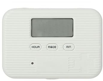 Tragbare Pillendose, digitaler intelligenter Vibrations-Pillen-Timer, Erinnerung, Medizin-Organizer mit 6 Fächern für Vitamine, Fischöl, Nahrungsergänzungsmittel