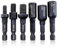 Premium CrMo Selbstschneidender Adapter Set, Sechskantschaft, für Einsatzmuttern oder Stockschraube