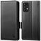 CASBST Handyhülle für Samsung Galaxy A53 5G Hülle, Premium Leder Schutzhülle Klappbar für Samsung A53 Flip Case mit Kartenfach Ständer Magnet Handytasche mit RFID Klapphülle für Galaxy A53 Schwarz