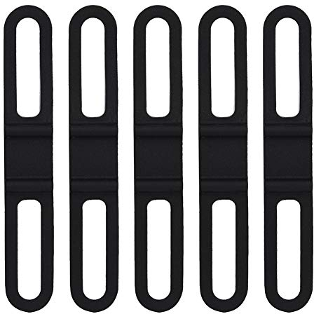 trelock Gummiband,Trelock Gummiband,Rücklicht Fahrrad Silikonband,5Pcs Radfahren Fahrrad Silikon Gummiband Bandage Taschenlampe Kilometerzähler GPS Handy Halterung Halter Fahrrad Scheinwerfer Telefon