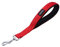 PETTOM Kurzführer Hund mit Griff Strapazierfähigem Nylongewebe Kurze Hundeleine für Hundetraining Geeignet (M: 2.5 x 32 cm, Rot)