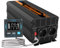 EDECOA Wechselrichter 24v 230v 2000w Spannungswandler Reiner Sinus mit Fernbedienung 2X USB und Bildschirm LCD mit ECO-Modus für Haushaltsgeräten Konverter Stromwandle Power Inverter