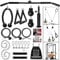 Taeku Cable Pulley System, Gym Upgraded Home Strength Training Equipment Workout Accessories LAT Pull Down Fitness for Triceps Pull Down Biceps Curl Back Forearm Shoulder (2 Chains + 102cm Bar)