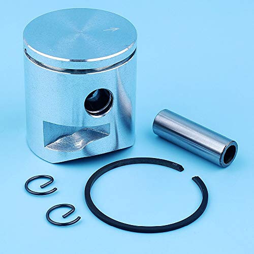 Luxuypon Kit pistone da 39 mm per motosega McCULLOCH CS340, CS380 CS 340 CS 380 577831301,577 83 13-01 pezzo di ricambio anello perno