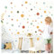 Little Deco Wandtattoo 120 Stück Kreise Set Wandsticker Punkte Mint gelb rot Kinderzimmer Babyzimmer Wandaufkleber Dots DL899-2
