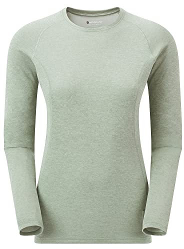 Montane Ladies Dart Long Sleeve T-Shirt Pale Sage 14