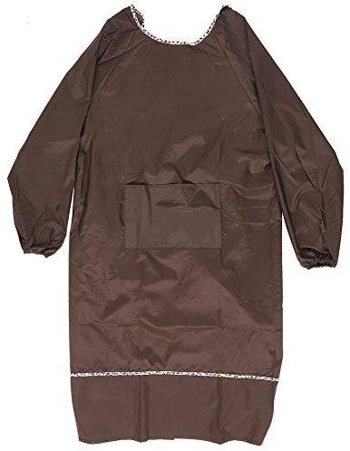 Waterproof Apron Long Sleeves, Waterproof Smock Work Apron Unisex Waterproof Anti Dirt Apron for DishWashing, Lab Work, Pet Grooming Cleaning Supplies