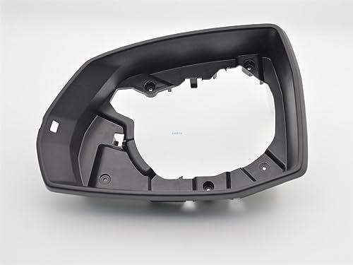 Außenspiegel-Abdeckrahmen, EVURU Auto Links Rechts Seite Flügel Spiegel Rahmen for Audi Q5 FYB 2017-2022 Q7 4MB 2016 2017 2018 2019 2021 2022 gehäuse Trim (Size : Left LH)