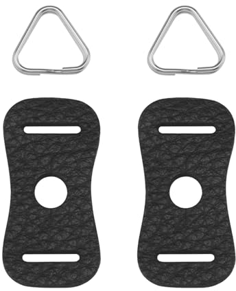 2 Paar Kameragurt Ösen Split Adapter Kameragurt dreieckige Splentringe kompatibel mit Sony DSLR SLR Entfernungsmesser Spiegellose Kamera mit runder Öse