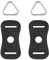 2 Paar Kameragurt Ösen Split Adapter Kameragurt dreieckige Splentringe kompatibel mit Sony DSLR SLR Entfernungsmesser Spiegellose Kamera mit runder Öse