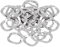 100 Pezzi Assortimento Kit di Rondelle Ondulate Rondelle Elastiche Set Ondulate Increspate Set di Ferramenta di Fissaggio in Acciaio Inossidabile A2 per Bullone a Vite(M10)