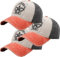 4sold (3 Stück) Baseballkappe für Herren und Damen, 100% Baumwolle, Baseballkappe, Sport, lässig, einfarbig, Sonnenhut, Mütze, Messing, Polo-Stil, klassisch, Farbset 11, One Size