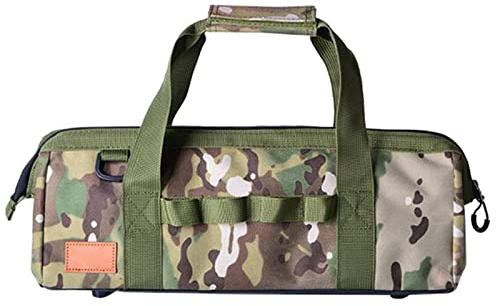 Mllepjdh Outdoor-Camping-Werkzeugtasche, große Kapazität, Handtasche, Kleinteile, Aufbewahrungsbox, Zelt, Heringe, Nägel, Taschen, Sundry Bag für Männer und Frauen