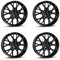 4x Borbet Felgen Alufelgen BY 8x19 ET27 5x112 black matt kompatibel mit BMW 1er 2er 3 3er 4er 5er 6er 7er 8er i4 iX1 X1 X3 M X3 X4 M X4 Z