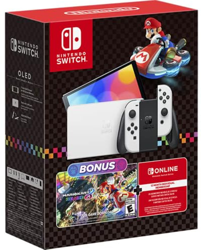 Nintendo Switch™ – OLED Model Mario Kart™ 8 Deluxe Bundle