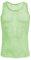 Camiseta Tirantes Malla Sexy Hombre Ver a Través Chaleco Rejilla sin Mangas Transparente Ropa Interior Elástica (Size:L,Color:Verde)