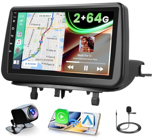 2+64GB Wireless Carplay Android 15 Autoradio für Opel Meriva 2009-2014 Android Auto, 9 Zoll Touchscreen Auto Radio mit Navi GPS, WiFi, Bluetooth, FM RDS, Rückfahrkamera, Mic